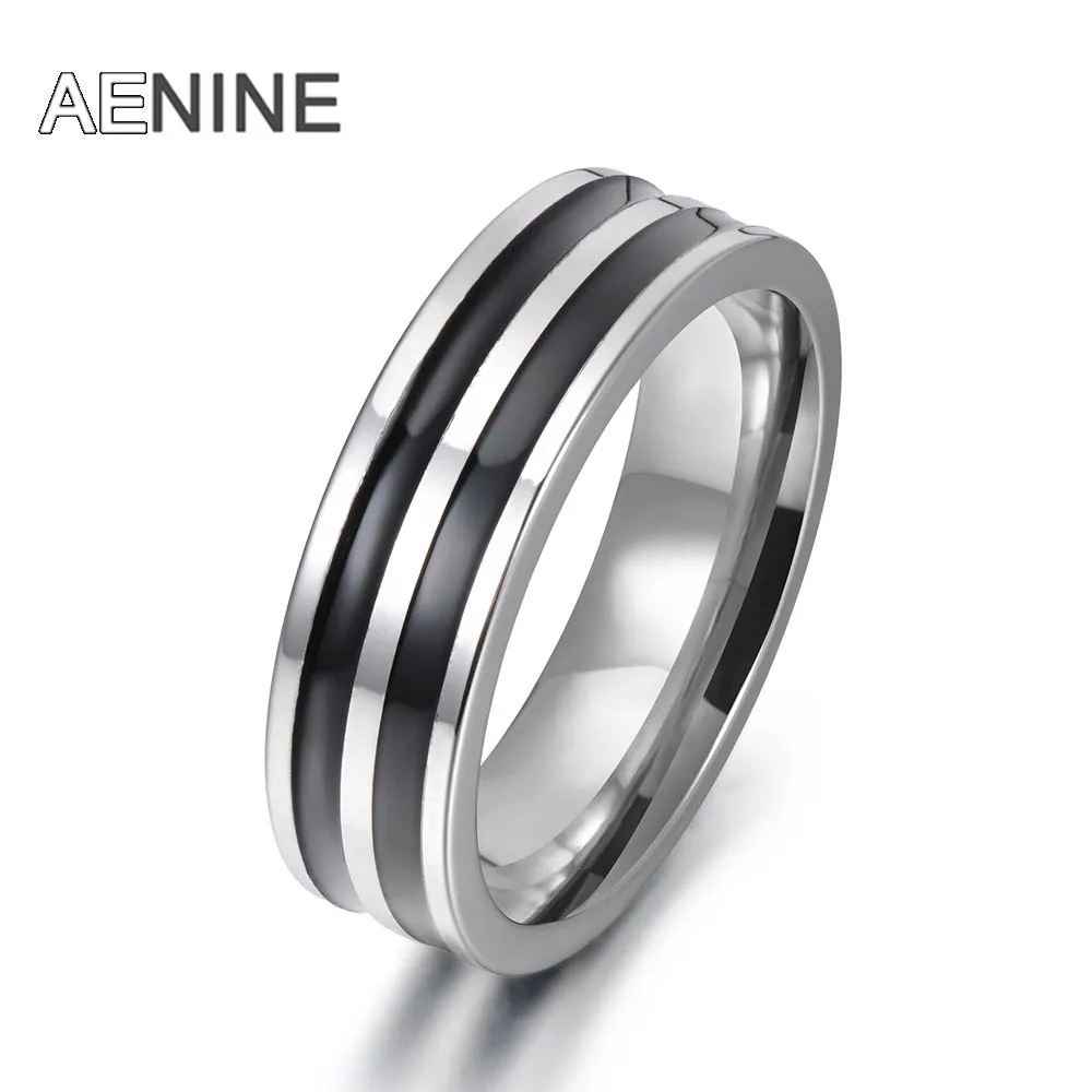 AENINE Trendy Jewelry Ring Simple Design Hoop Titanium Stainless Steel Anniversary Rings For Women Men Anillos Mujer R171480033P
AENINE Trendy Jewelry Ring Simple Design Hoop Titanium Stainless Steel Anniversary Rings For Women Men Anillos Mujer R171480033P