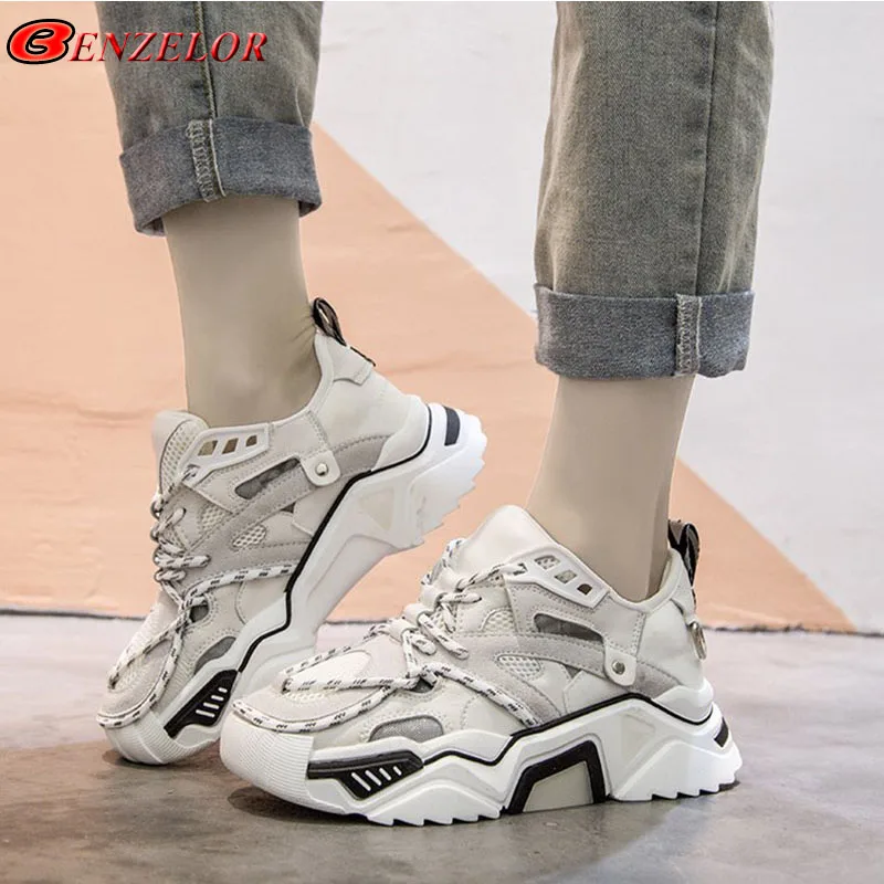 BENZELOR 2019 New Fashion Tide shoes Breathable Women Shoes Walking Platform Women Sneakers Ladies female Chaussures Thick soled
BENZELOR 2019 New Fashion Tide shoes Breathable Women Shoes Walking Platform Women Sneakers Ladies female Chaussures Thick soled