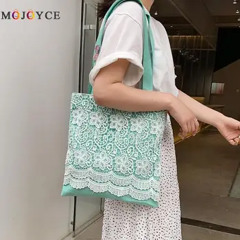 Canvas Hollow Out Lace Flower Totes Shoulder Bag Women Handbag Top-handle Bags
Canvas Hollow Out Lace Flower Totes Shoulder Bag Women Handbag Top-handle Bags