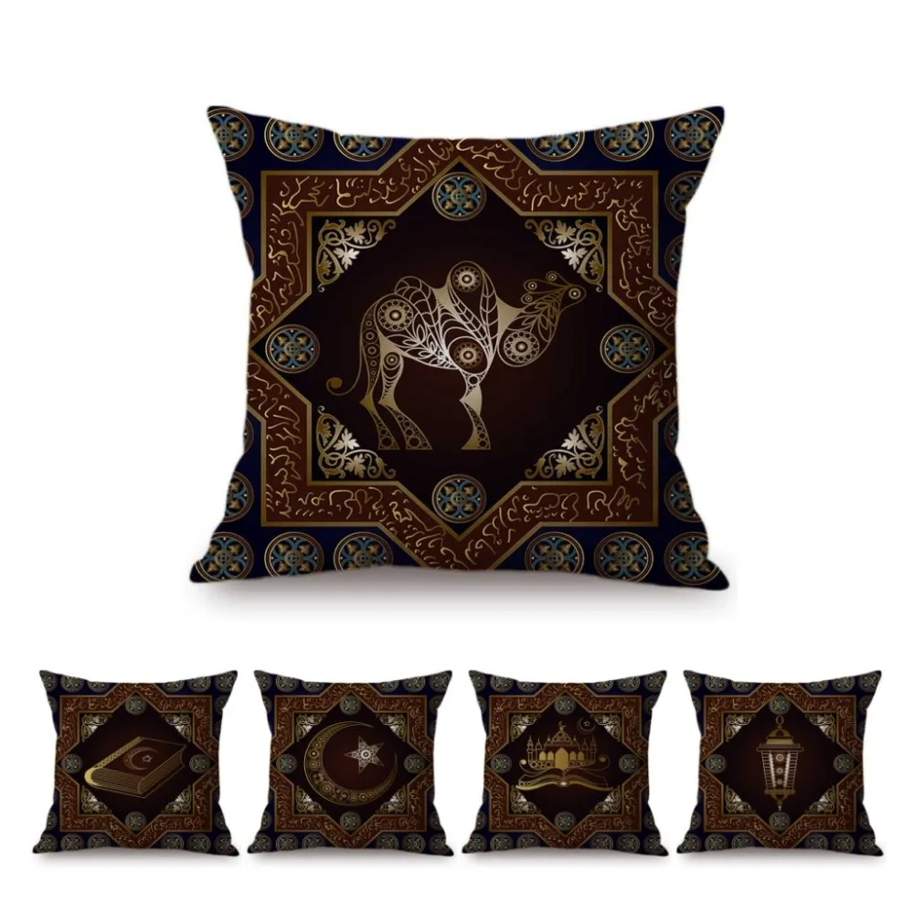 Muslim Arab Home Decoration Islamic Pattern Quran Mosuqe Pattern Sofa Throw Pillow Case Cotton Linen EID Ramadan Cushion Covers
Muslim Arab Home Decoration Islamic Pattern Quran Mosuqe Pattern Sofa Throw Pillow Case Cotton Linen EID Ramadan Cushion Covers