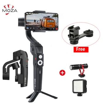 Moza Mini S Foldable 3-Axis Gimbal Pocket-Sized Stabilizer for Andriod iPhone GoPro Vlogging PK MINI MI VIMBLE 2
Moza Mini S Foldable 3-Axis Gimbal Pocket-Sized Stabilizer for Andriod iPhone GoPro Vlogging PK MINI MI VIMBLE 2