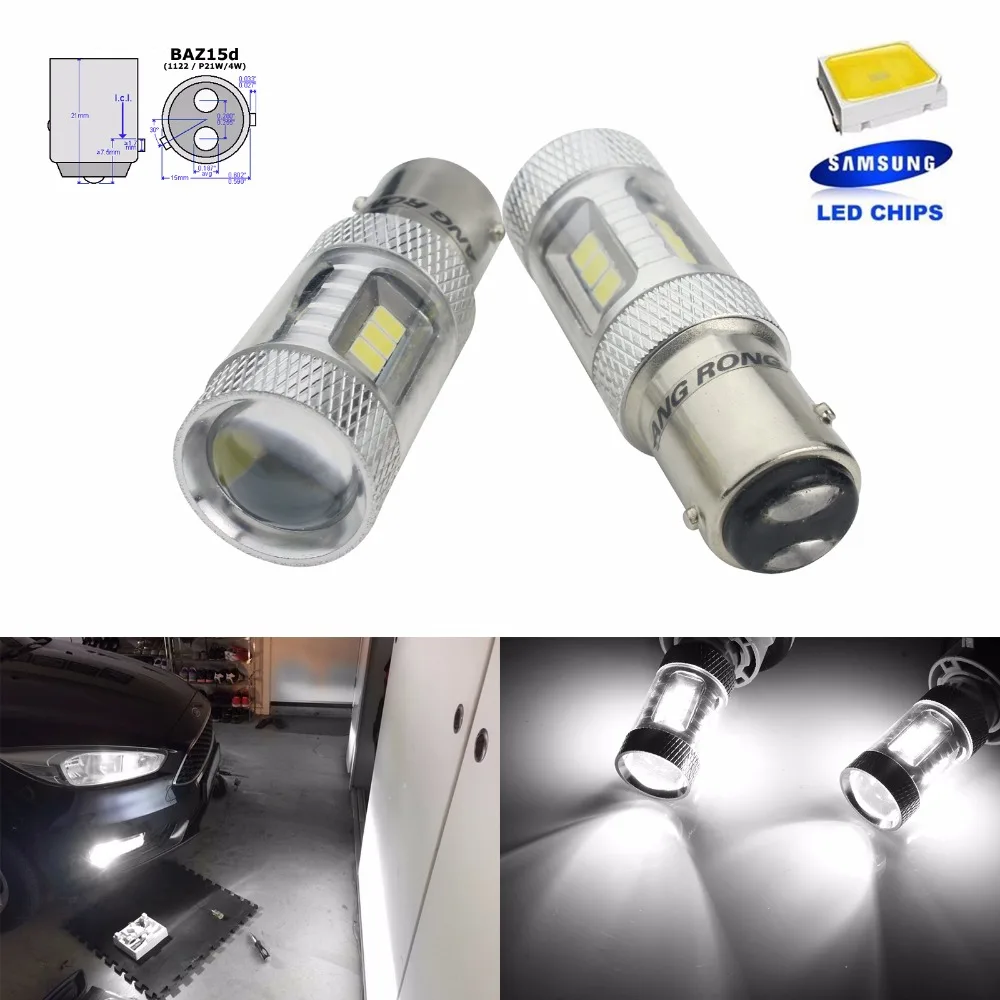 ANGRONG 2x 566 P21/4W BAZ15d 7225 SAMSUNG 15w LED Sidelight Tail Reverse Stop Light DRL(CA313)
ANGRONG 2x 566 P21/4W BAZ15d 7225 SAMSUNG 15w LED Sidelight Tail Reverse Stop Light DRL(CA313)