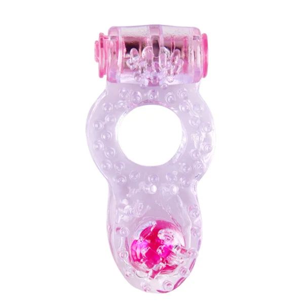 Эротическое Силиконовое кольцо на пенис для клитора вагинального двойной