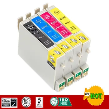 Compatible ink cartridges for T0551 - T0554 suit for Epson Stylus Photo RX420 RX425 RX520 R240 R245 etc.
Compatible ink cartridges for T0551 - T0554 suit for Epson Stylus Photo RX420 RX425 RX520 R240 R245 etc.