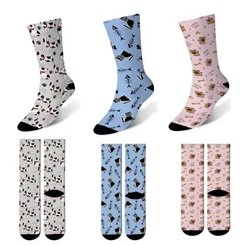1 Pair Happy Women Cotton Socks Funny Socks Unisex Harajuku Printed Female Blue Pink cute cat long Art socks women 6JQ-ZWL09
1 Pair Happy Women Cotton Socks Funny Socks Unisex Harajuku Printed Female Blue Pink cute cat long Art socks women 6JQ-ZWL09