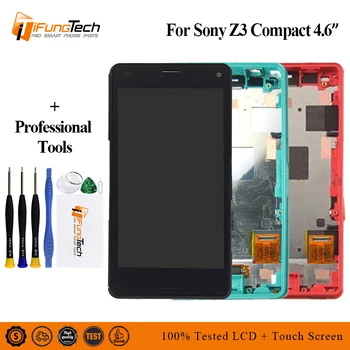 Original LCD For Sony Xperia Z3 Compact LCD Display Z3 mini LCD D5803 D5833 Touch Screen Digitizer Assembly
Original LCD For Sony Xperia Z3 Compact LCD Display Z3 mini LCD D5803 D5833 Touch Screen Digitizer Assembly