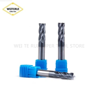 1PC Cutting HRC55 4 Flute Endmill 4mm 5mm 6mm 8mm 12mm Alloy Carbide Milling Tungsten Steel Milling Cutter End Mill
1PC Cutting HRC55 4 Flute Endmill 4mm 5mm 6mm 8mm 12mm Alloy Carbide Milling Tungsten Steel Milling Cutter End Mill