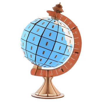 3D Wooden Jigsaw Puzzle Globe Model Brain Teaser DIY Game Learning & Education Science Toy
3D Wooden Jigsaw Puzzle Globe Model Brain Teaser DIY Game Learning & Education Science Toy