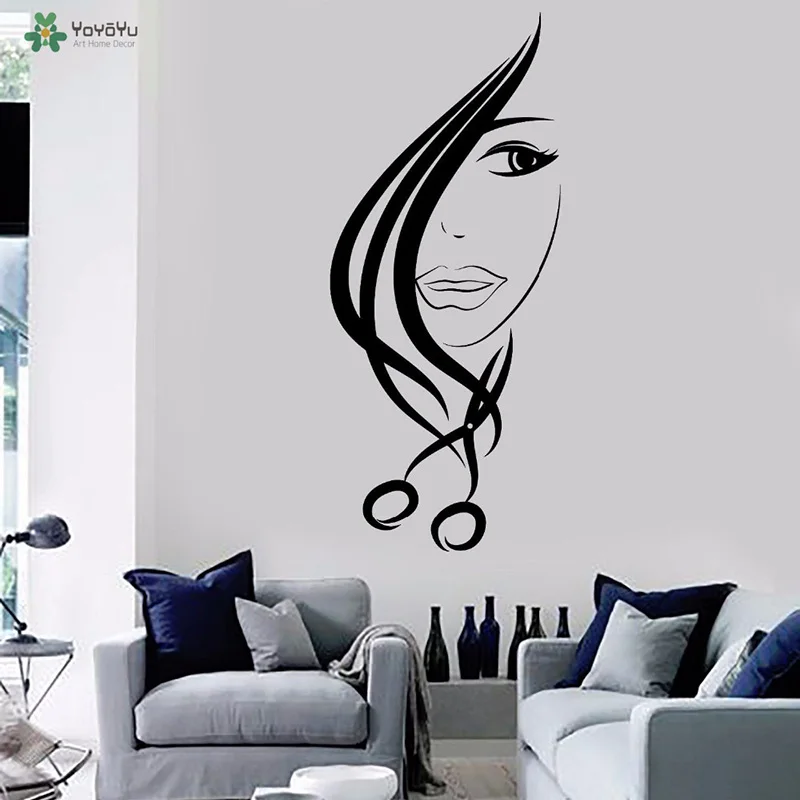 YOYOYU Wall Decal Vinyl Hair Salon Scissors Wall Decoration Living Room Stylist Beauty Hairdresser Stickers Art Removeable YO298
YOYOYU Wall Decal Vinyl Hair Salon Scissors Wall Decoration Living Room Stylist Beauty Hairdresser Stickers Art Removeable YO298