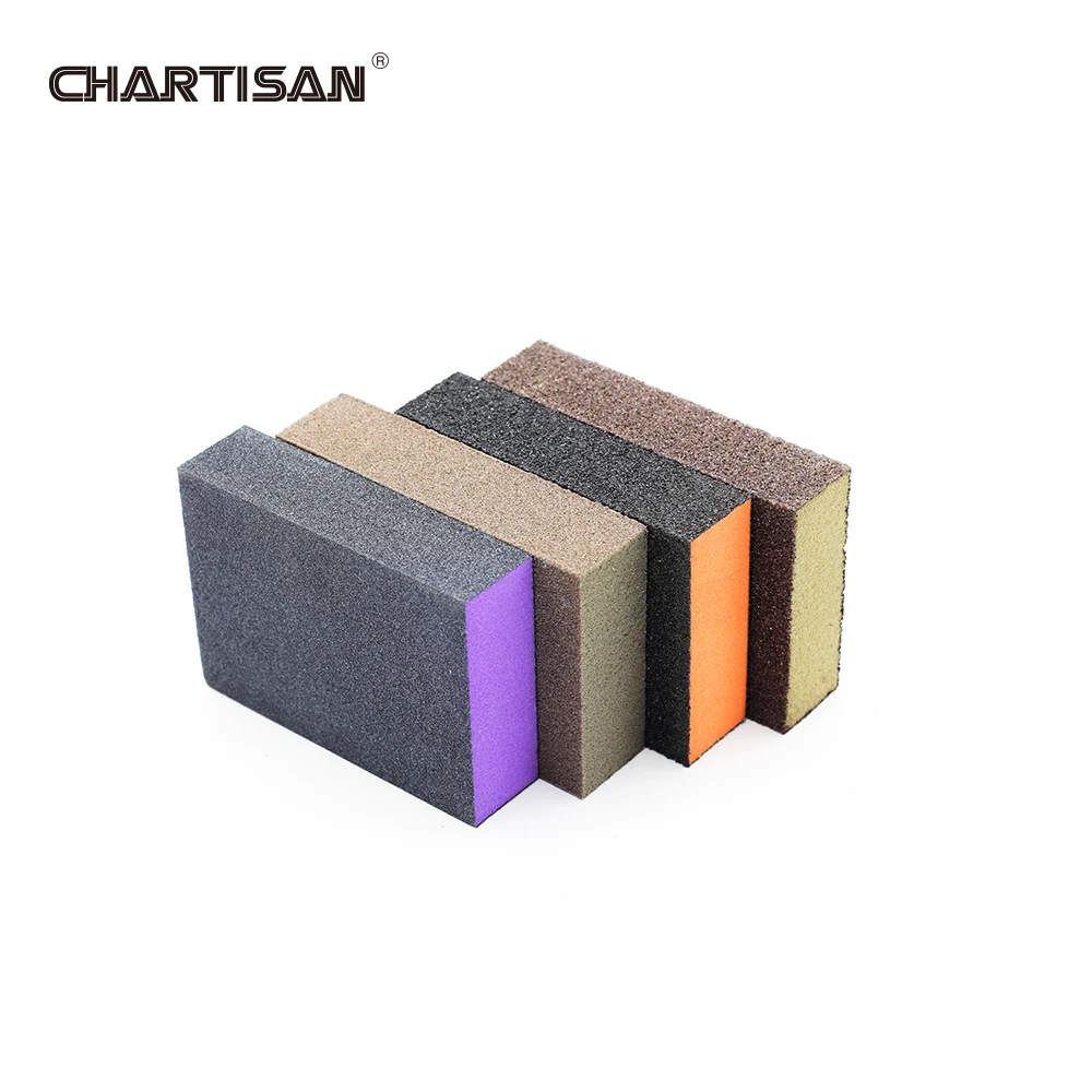 Шлифовальная губка CHARTISAN полировальный блок зернистость 36/60/80/100/120/180/220|sponge sanding