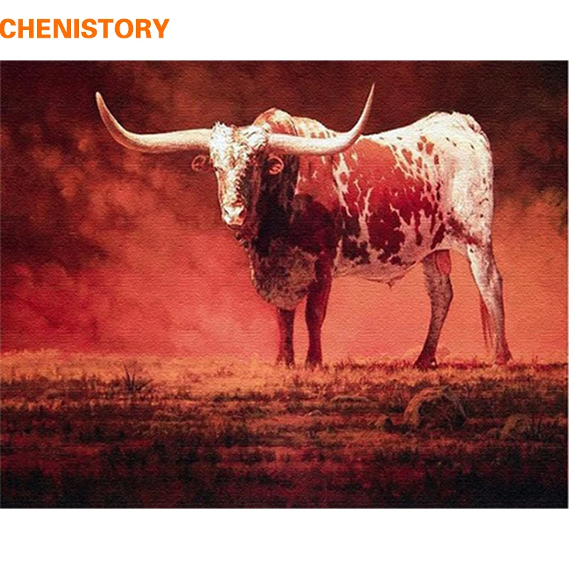 CHENISTORY Cattle Animals DIY Digital Oil Paintings By Numbers Home Decoration Abstract Canvas Painting For Living Room Artwork
CHENISTORY Cattle Animals DIY Digital Oil Paintings By Numbers Home Decoration Abstract Canvas Painting For Living Room Artwork