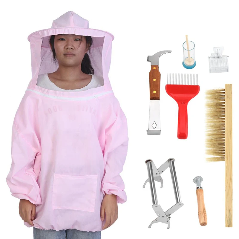 6 Types Professional Beekeeping Protective Jacket Suit Bee Insect Feeding Supplies Keeping Beekeeper Equipment
6 Types Professional Beekeeping Protective Jacket Suit Bee Insect Feeding Supplies Keeping Beekeeper Equipment
