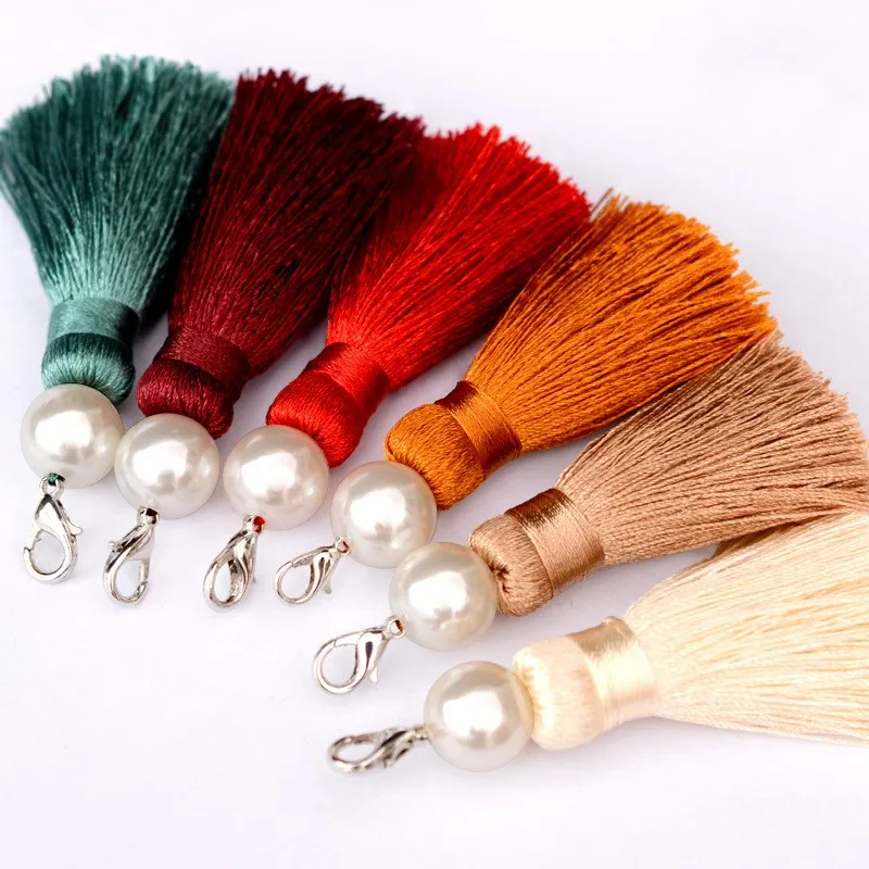 1PC DIY Handmade Tassel Accessories Curtain Pearl Tassel Hanging Pieces Craft Supplies Tassel Pendant Decoration Fringe Trimming
1PC DIY Handmade Tassel Accessories Curtain Pearl Tassel Hanging Pieces Craft Supplies Tassel Pendant Decoration Fringe Trimming