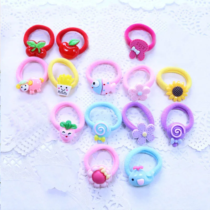2PCS/Lot Popular Rubber Elastic Hair Bands Cute Sweet Baby Children Girls Headwear Hair Accessories Hair Rope
2PCS/Lot Popular Rubber Elastic Hair Bands Cute Sweet Baby Children Girls Headwear Hair Accessories Hair Rope