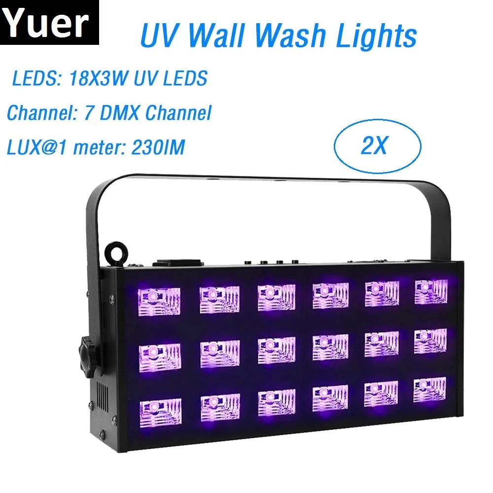 Sound Music Control 18X3W UV Color LED Stage Effect Lighting Dj Party Show Strobe Disco Light 110-240V Laser Projector Club Bar
Sound Music Control 18X3W UV Color LED Stage Effect Lighting Dj Party Show Strobe Disco Light 110-240V Laser Projector Club Bar