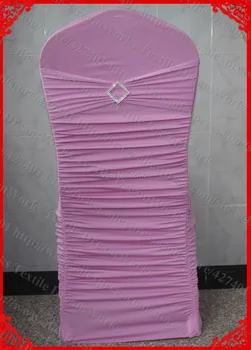 NO.15 Lilac Ruffled Lycra/Spandex Chair Covers With Band/Sash And Rhombic Diamond Buckle&Pin For Wedding Home Decoration
NO.15 Lilac Ruffled Lycra/Spandex Chair Covers With Band/Sash And Rhombic Diamond Buckle&Pin For Wedding Home Decoration