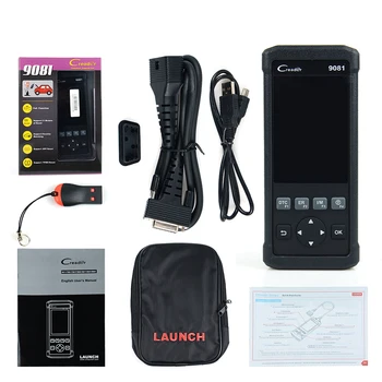 Free Shipping LAUNCH Creader 9081 OBD2 Car Code Reader Automotive Diagnostic Scanner Tool 11 Special Functions TPMS DPF EPB
Free Shipping LAUNCH Creader 9081 OBD2 Car Code Reader Automotive Diagnostic Scanner Tool 11 Special Functions TPMS DPF EPB
