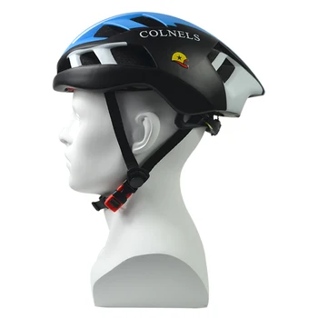 COLNELS Bike Helmet Blue and Black EPS Foam In-Mold PC Shell Matt Felt Oil Cycling Helmet with 16 Air Vents and Adjust Head Knob
COLNELS Bike Helmet Blue and Black EPS Foam In-Mold PC Shell Matt Felt Oil Cycling Helmet with 16 Air Vents and Adjust Head Knob