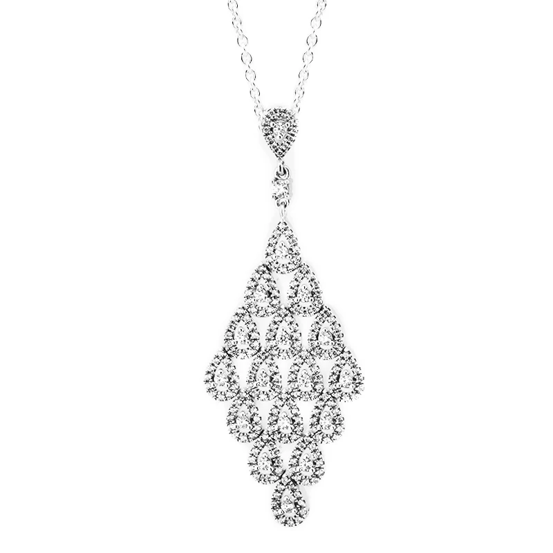 Pendant necklaces & pendants pingente Cascading Glamour Necklace 925 STERLING SILVER JEWELRY choker christmas gift
Pendant necklaces & pendants pingente Cascading Glamour Necklace 925 STERLING SILVER JEWELRY choker christmas gift