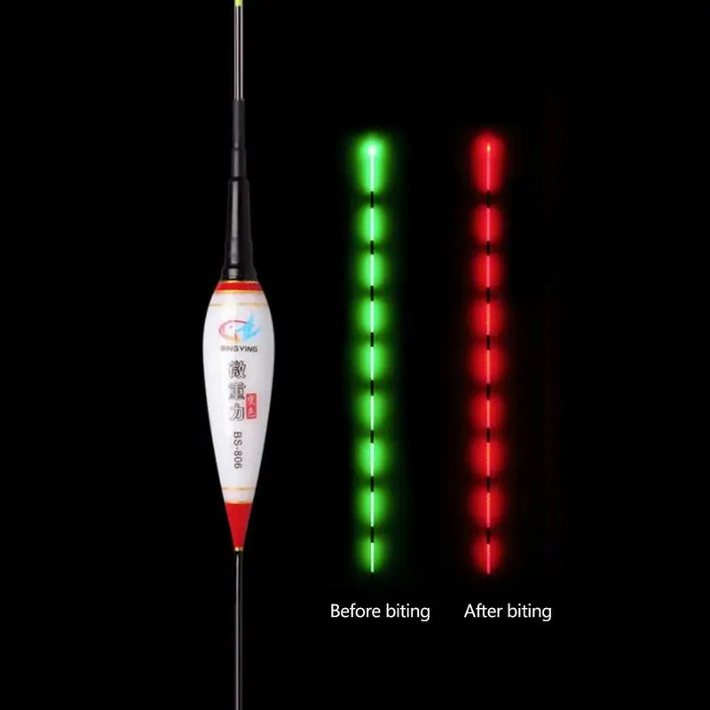 6 Sizes Smart Fishing Led Light Float Automatically Remind Fishing Float With Button Battery Smart Fishing led Float Tools
6 Sizes Smart Fishing Led Light Float Automatically Remind Fishing Float With Button Battery Smart Fishing led Float Tools