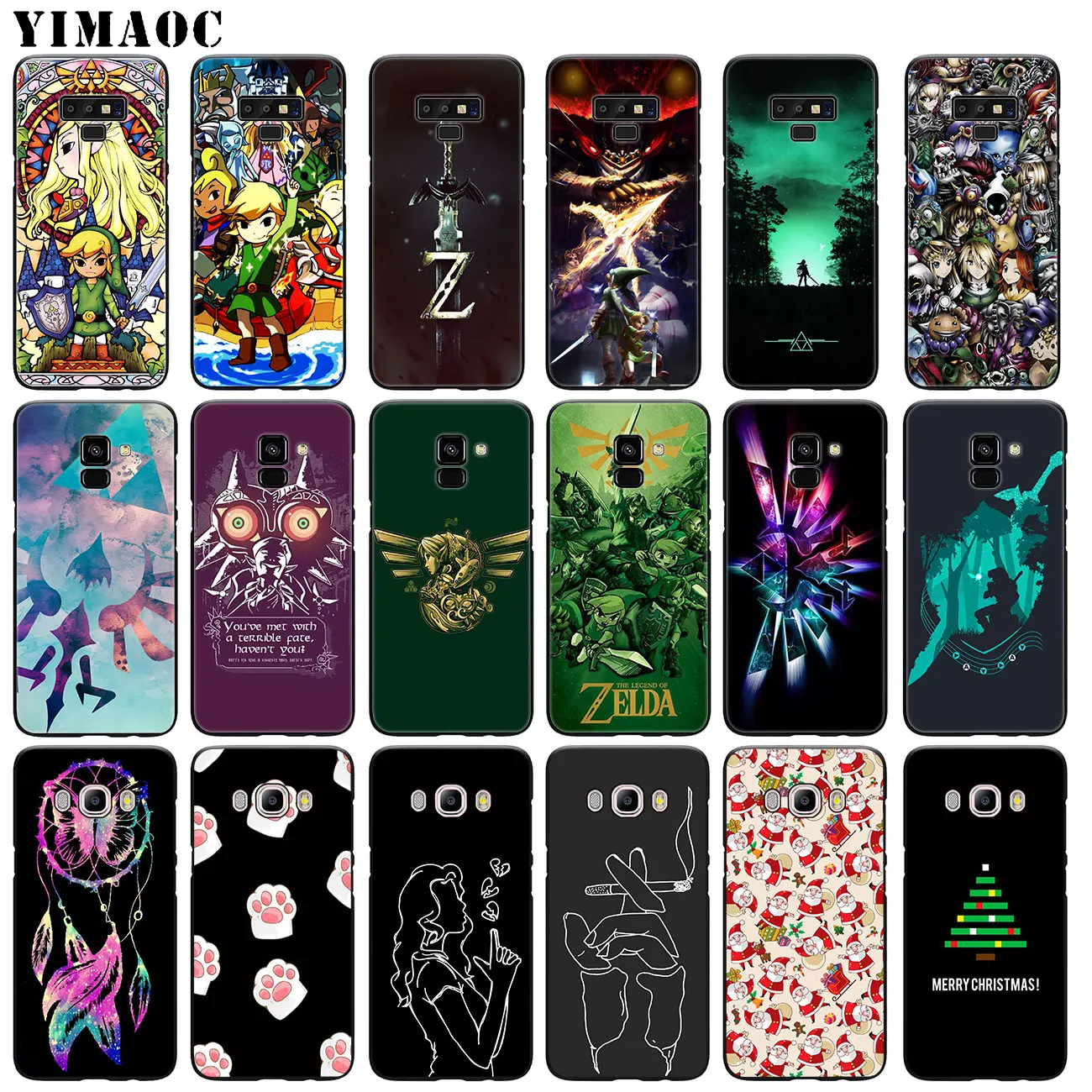 YIMAOC Legend Of Zelda Soft Silicone Phone Case for Samsung Galaxy A6 Plus A9 A8 A7 2018 A3 A5 2016 2017 Black Note 9 8 Cover
YIMAOC Legend Of Zelda Soft Silicone Phone Case for Samsung Galaxy A6 Plus A9 A8 A7 2018 A3 A5 2016 2017 Black Note 9 8 Cover