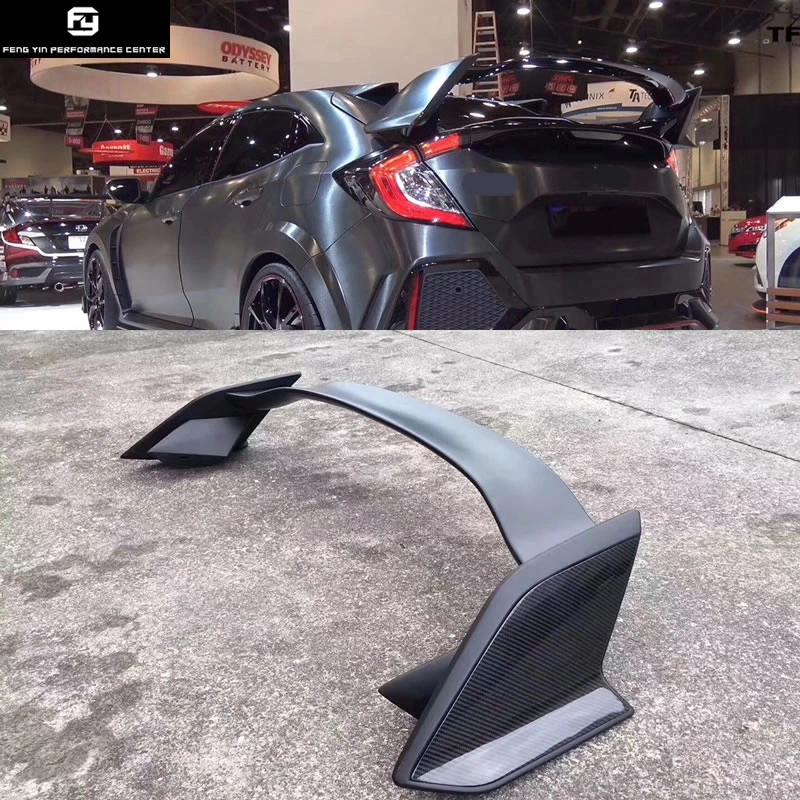TYPE R style Carbon fiber FRP rear bumper spoiler wings for Honda Civic 10TH 16-17
TYPE R style Carbon fiber FRP rear bumper spoiler wings for Honda Civic 10TH 16-17