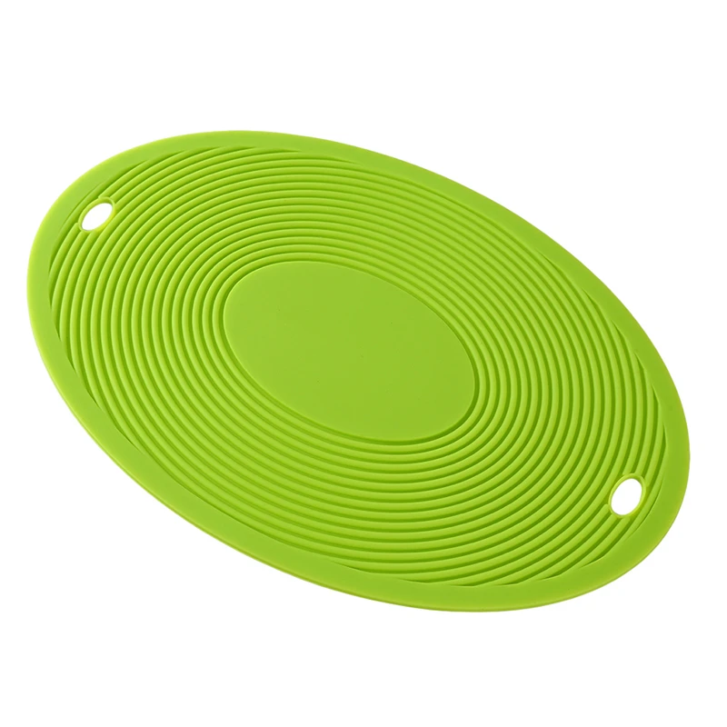 2019 Oval Shape Heat Resistant Mats Cup Bowl Pad Thicken