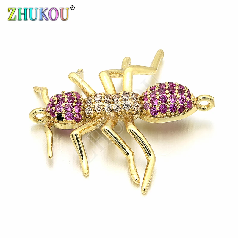 24*25mm High Quality Brass Cubic Zirconia Ants Shape Charms Connectors, Mixed Color, Hole: 1mm, Model: VS221
24*25mm High Quality Brass Cubic Zirconia Ants Shape Charms Connectors, Mixed Color, Hole: 1mm, Model: VS221
