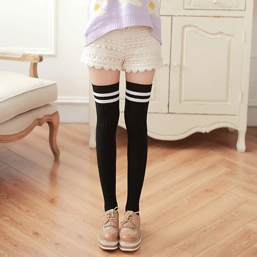Women Over Knee stockings wool Warm White Knitting Crochet stay up stockings medias sexy muslo
Women Over Knee stockings wool Warm White Knitting Crochet stay up stockings medias sexy muslo