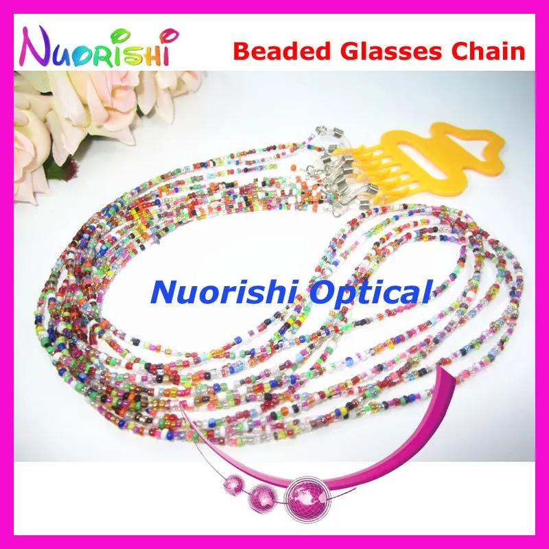6pcs Nice Beaded Steel Wire Rope Eyeglass Sunglasses Eyewear Spectacle Chain Cords Lanyard free shipping L852
6pcs Nice Beaded Steel Wire Rope Eyeglass Sunglasses Eyewear Spectacle Chain Cords Lanyard free shipping L852