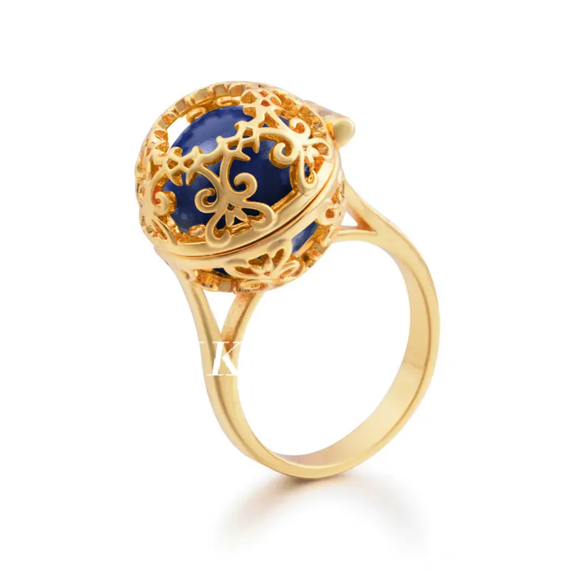 Eudora Personalized Customized Round Cage Ring Fashion Pregnancy Ball rings Jewelry Gold Color Fashion Pregnancy Ball Jewelry
Eudora Personalized Customized Round Cage Ring Fashion Pregnancy Ball rings Jewelry Gold Color Fashion Pregnancy Ball Jewelry