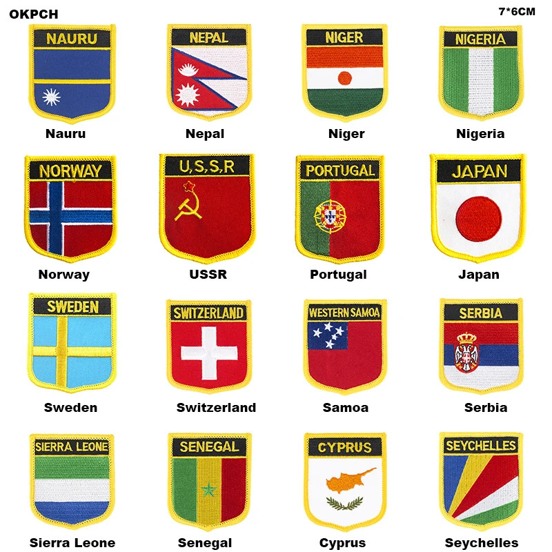 Embroidered HUNGARY Flag Iron on Sew on Patch Badge SUPERIOR QUALITY