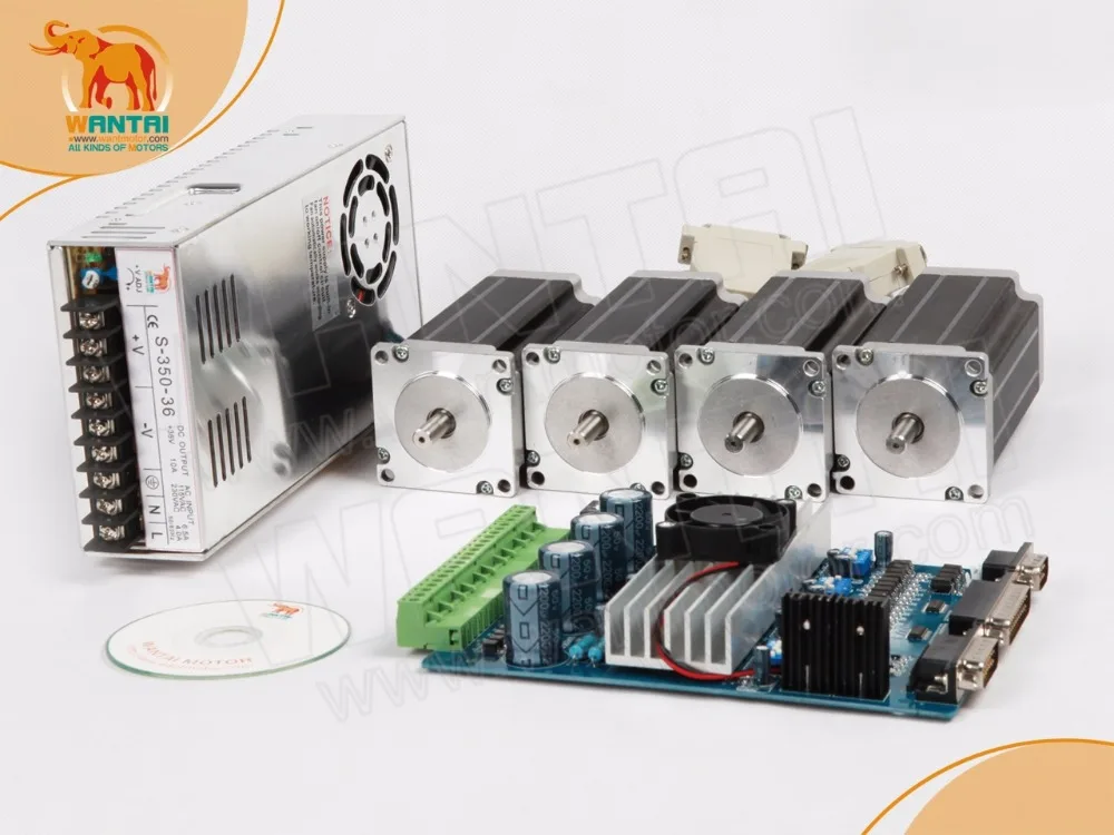 High & Powerful Nema 23 Step Motor 290oz-in, 3.0A+ 4 Axis CNC and Power Supply Kit free ship with MACH3 sofrware
High & Powerful Nema 23 Step Motor 290oz-in, 3.0A+ 4 Axis CNC and Power Supply Kit free ship with MACH3 sofrware
