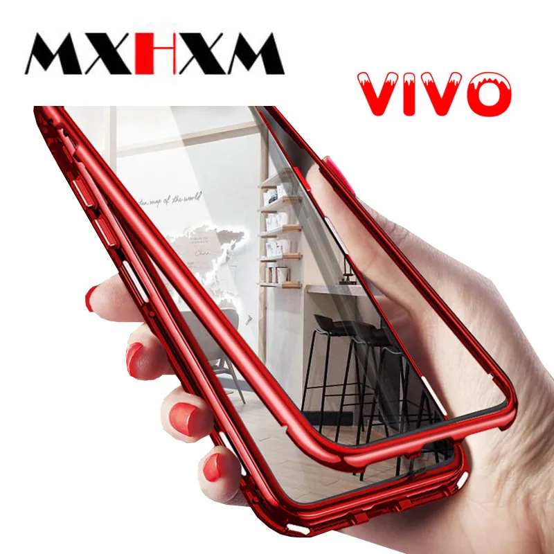 Magnetic Flip Case For VIVO Y95 Case Glass Back Cover Shockproof Cover For vivo V15pro/V11/Y17
Magnetic Flip Case For VIVO Y95 Case Glass Back Cover Shockproof Cover For vivo V15pro/V11/Y17