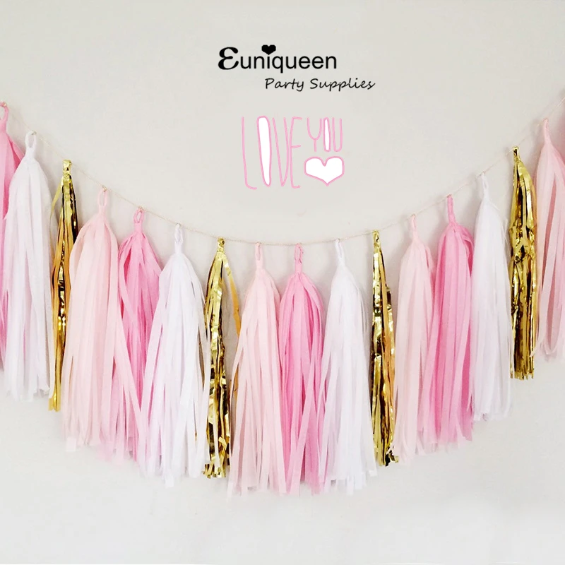 Tissue Paper Tassel Garland Bunting Wedding Decoration Banner Bridal Baby Shower first birthday tropical party favor supplies
Tissue Paper Tassel Garland Bunting Wedding Decoration Banner Bridal Baby Shower first birthday tropical party favor supplies