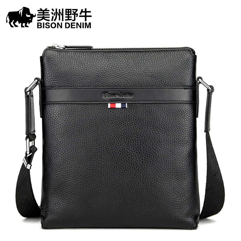 BISON DENIM Brand Men Messenger Bag Top Genuine Leather Handbag Business Casual Crossbody Bag Men's Shoulder Bags
BISON DENIM Brand Men Messenger Bag Top Genuine Leather Handbag Business Casual Crossbody Bag Men's Shoulder Bags
