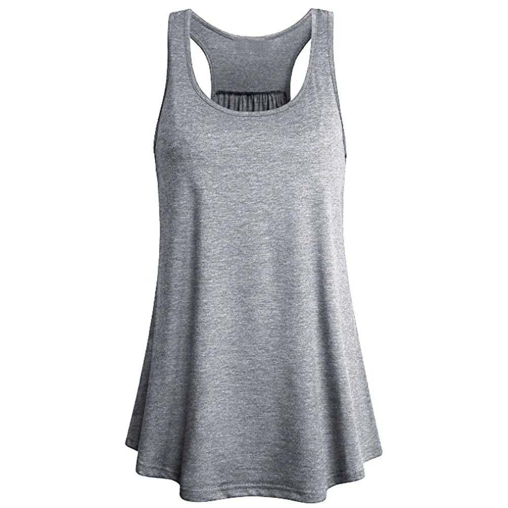 Korean Style Clothes Women Sleeveless Sport O-Neck Solid Flowy Racerback Tank Top Vest Debardeur Croptop Tee Shirt Femme Modis
Korean Style Clothes Women Sleeveless Sport O-Neck Solid Flowy Racerback Tank Top Vest Debardeur Croptop Tee Shirt Femme Modis