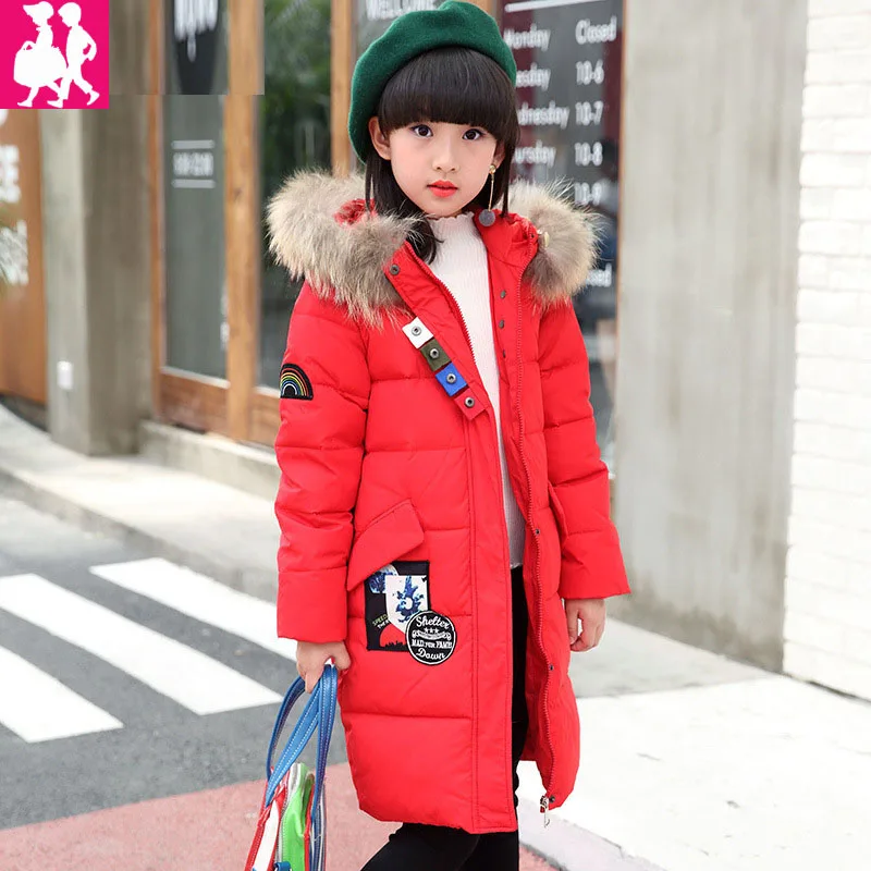 2018 Brand Winter Children's duck down Outerwear&Coats fur long model warm Girl Down jackets for Girl coats Warm baby girl down
2018 Brand Winter Children's duck down Outerwear&Coats fur long model warm Girl Down jackets for Girl coats Warm baby girl down