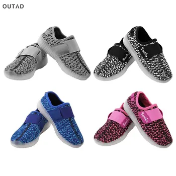 Hot ! OUTAD Breathable Children Shoes Boys Girls Fashion LED Light up USB Rechargeable Cut-outs Kids Weave Causal Sport Sneakers
Hot ! OUTAD Breathable Children Shoes Boys Girls Fashion LED Light up USB Rechargeable Cut-outs Kids Weave Causal Sport Sneakers