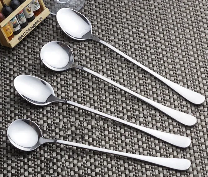 1pc Round and Tip head Durable Long Handle Stainless Steel Tea Coffee Spoons Ice Cream Teaspoons Kitchen Tool KV 023
1pc Round and Tip head Durable Long Handle Stainless Steel Tea Coffee Spoons Ice Cream Teaspoons Kitchen Tool KV 023