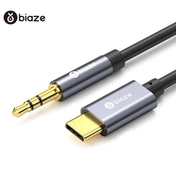 Biaze USB Type C Car AUX Audio Cable to 3.5mm Jack Female Speaker Cable For Headphone Headset AUX Cord For Xiaomi Huawei Samsung
Biaze USB Type C Car AUX Audio Cable to 3.5mm Jack Female Speaker Cable For Headphone Headset AUX Cord For Xiaomi Huawei Samsung