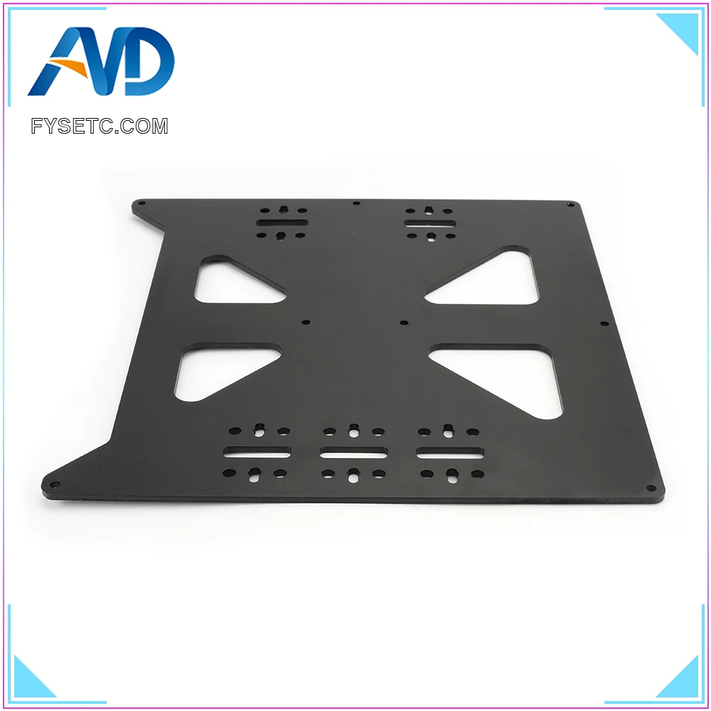 Black Aluminum Y Carriage Anodized Plate Upgrade V2 Prusa i3 V2 Hot Bed Support Plate For Prusa i3 DIY 3D Printer parts
Black Aluminum Y Carriage Anodized Plate Upgrade V2 Prusa i3 V2 Hot Bed Support Plate For Prusa i3 DIY 3D Printer parts
