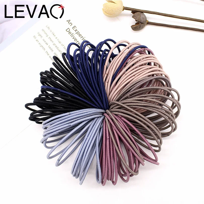 LEVAO 50pcs/lot 5CM Hair Accessories Women Rubber Bands Scrunchy Elastic Hair Bands Girls Headband Decorations Ties Gum for Hair
LEVAO 50pcs/lot 5CM Hair Accessories Women Rubber Bands Scrunchy Elastic Hair Bands Girls Headband Decorations Ties Gum for Hair