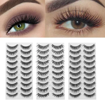 30 Pairs/Set Natural Long False Eyelashes Full Volume Wispy Eyelashes Makeup Handamde Soft Lashes 3 Styles Mixed Eyelash
30 Pairs/Set Natural Long False Eyelashes Full Volume Wispy Eyelashes Makeup Handamde Soft Lashes 3 Styles Mixed Eyelash