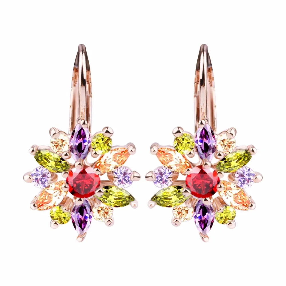 BISAER HOT Sell Good Gold Color Female Stud Earrings with Multicolor AAA Zircon For Women Jewelry E042
BISAER HOT Sell Good Gold Color Female Stud Earrings with Multicolor AAA Zircon For Women Jewelry E042