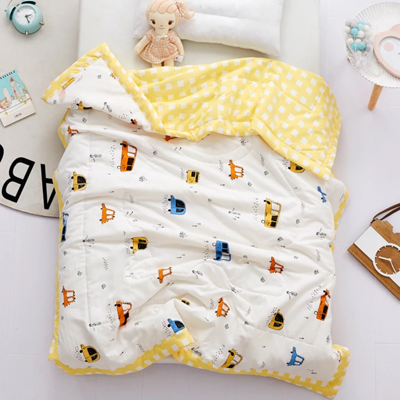High Quality Printing Summer Children Quilt Quilted Air Condition Blanket Comforter Bed Cover Kids Cartoon Bedding Quilt #sw
High Quality Printing Summer Children Quilt Quilted Air Condition Blanket Comforter Bed Cover Kids Cartoon Bedding Quilt #sw