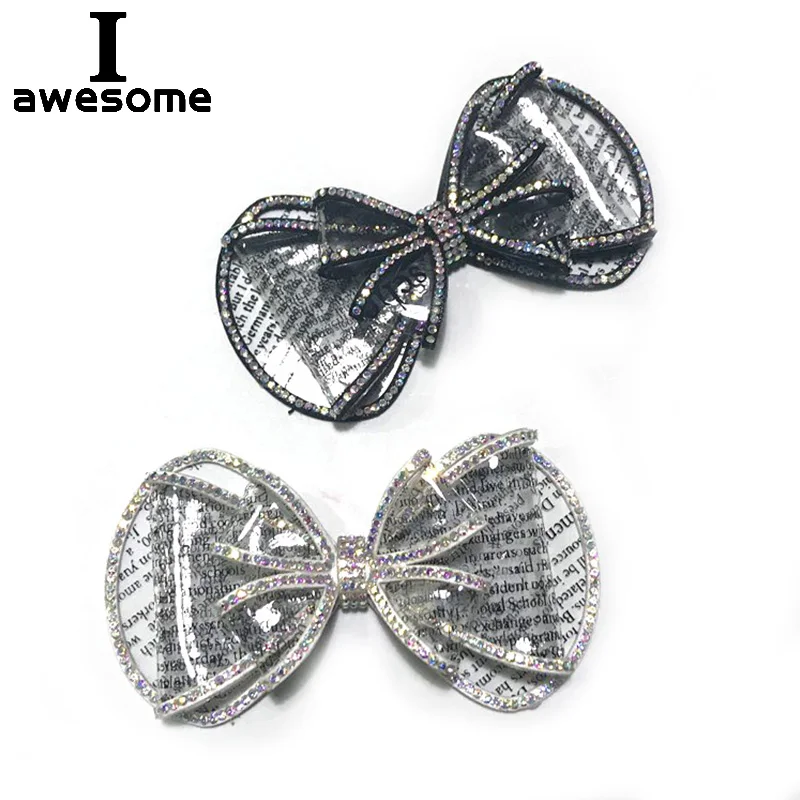 New DIY Bow Knot Shining Rhinestone Bridal Wedding Party Shoes Accessories For High Heels sandals Boots Decorations Black White
New DIY Bow Knot Shining Rhinestone Bridal Wedding Party Shoes Accessories For High Heels sandals Boots Decorations Black White