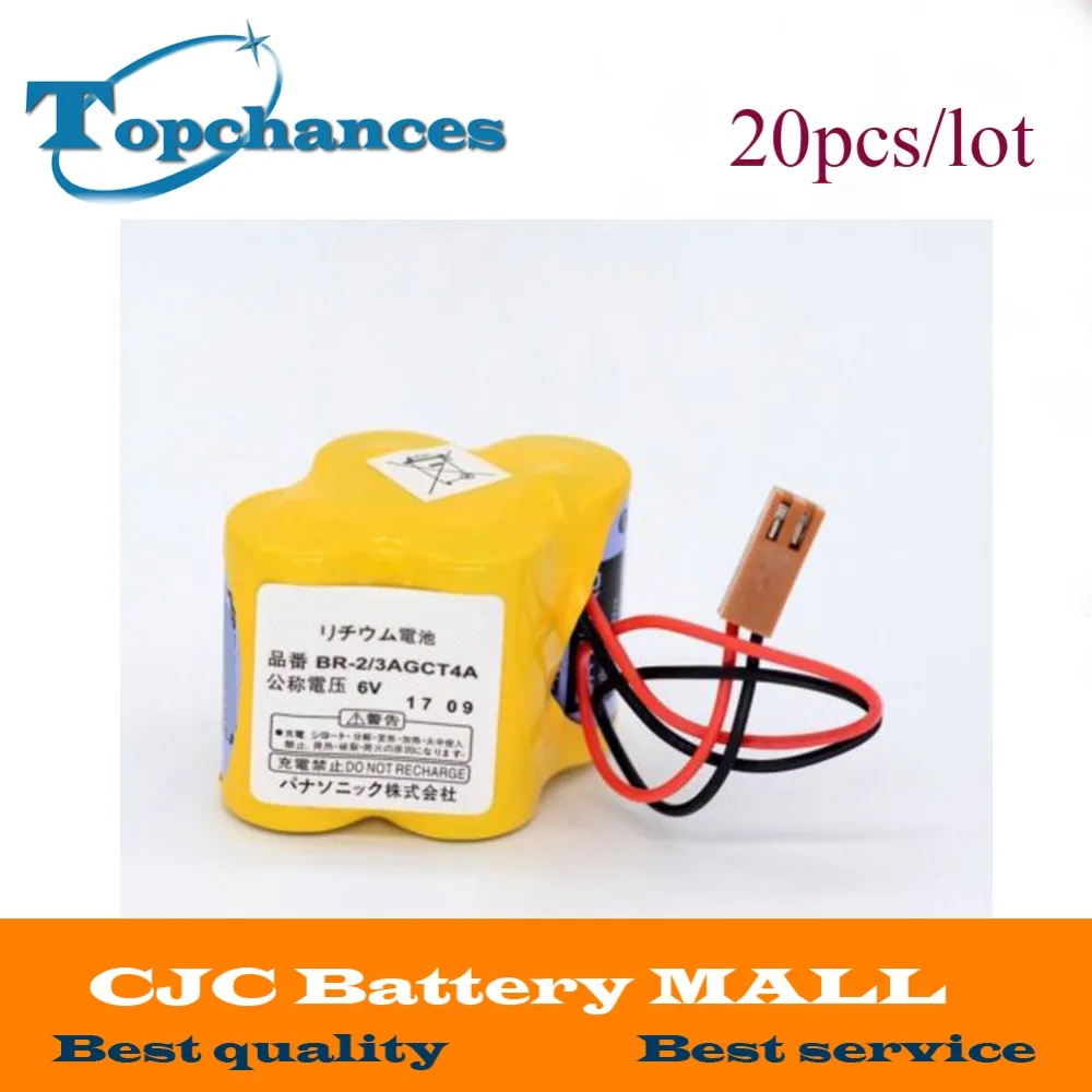 Wholesale 20PCS/Lot High Quality Newest BR-2/3AGCT4A 6V Battery PLC BR-2/3AGCT4A Li-ion Batteries With Plug For A98L-0031-0025
Wholesale 20PCS/Lot High Quality Newest BR-2/3AGCT4A 6V Battery PLC BR-2/3AGCT4A Li-ion Batteries With Plug For A98L-0031-0025