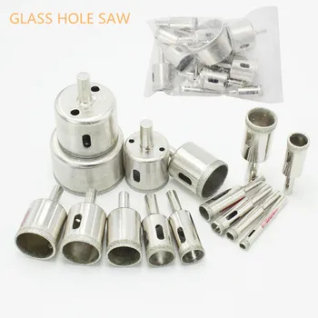 15pcs Diamond Coated Drill Bit Set Tile Marble Glass Ceramic Hole Saw Drilling Bits For Power Tools 6mm-50mm
15pcs Diamond Coated Drill Bit Set Tile Marble Glass Ceramic Hole Saw Drilling Bits For Power Tools 6mm-50mm