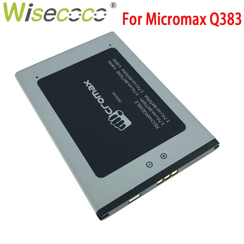 WISECOCO In Stock 2019 New 1800mAh Battery For Micromax Q383 Bolt ACBIR18M01 Mobile Phone With Tracking Number
WISECOCO In Stock 2019 New 1800mAh Battery For Micromax Q383 Bolt ACBIR18M01 Mobile Phone With Tracking Number